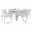 Greyson Rectangular 6 - Person 68'' L Dining Set