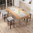 Upholstered Counter Stool with Solid Wood Frame-1151415210-1151415209