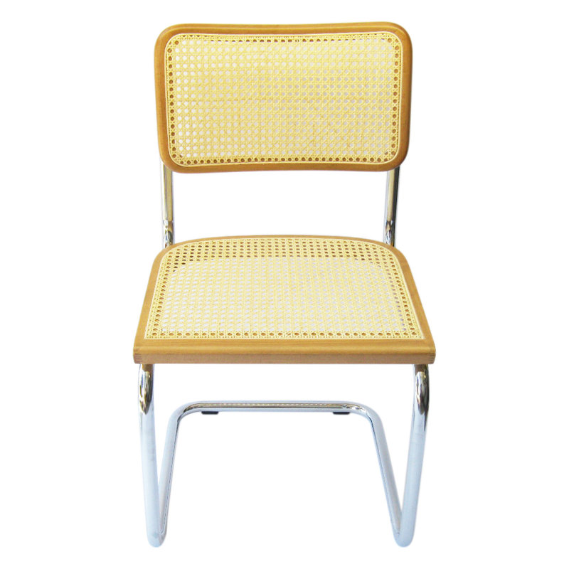 Cesca Cane Dining Side Chair, Honey Oak