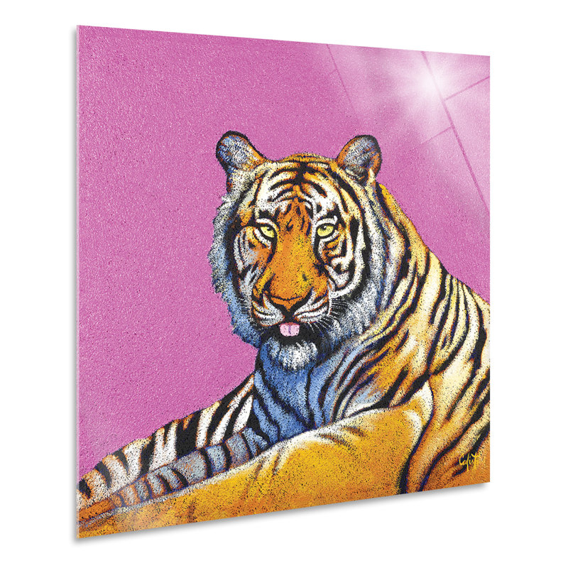 Tiger by Stefano Calisti - No Frame Print, Plastic/Acrylic, 70cm H  x  70cm W