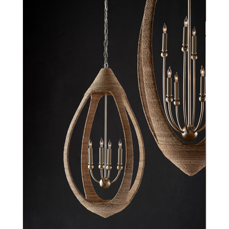 Menorca 8 - Light LED Chandelier
