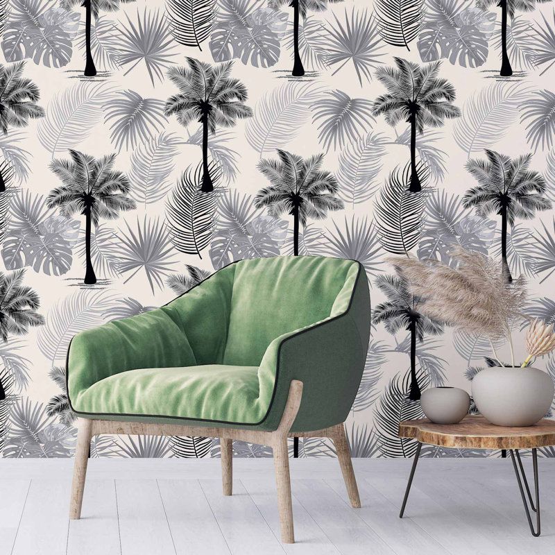 Peel & Stick Floral Tile, 48" L x 24" W