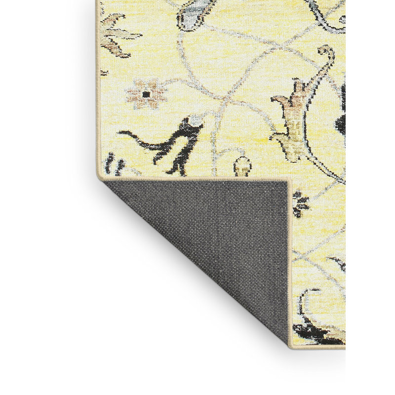 Floral Indoor Rug, Rectangle 7' x 10'