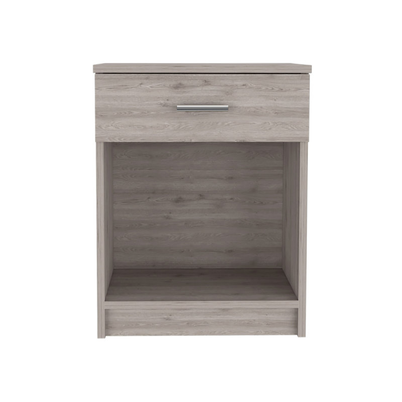 Hinrich 16.69'' W Nightstand, Light Gray