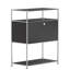 Buffet modulaire en métal avec classeur à 3 niveaux-129704214