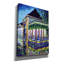  «New Orleans Mardigras At Cafe Du Mounde» par ADEL, art mural sur toile, 40 po x 54 po-1534225262