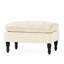 Crème avec plateau-coussin captivant - 17,64 po