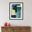 «Blue Note II» par Rob Delamater - peinture encadrée-1584842956-1584842947