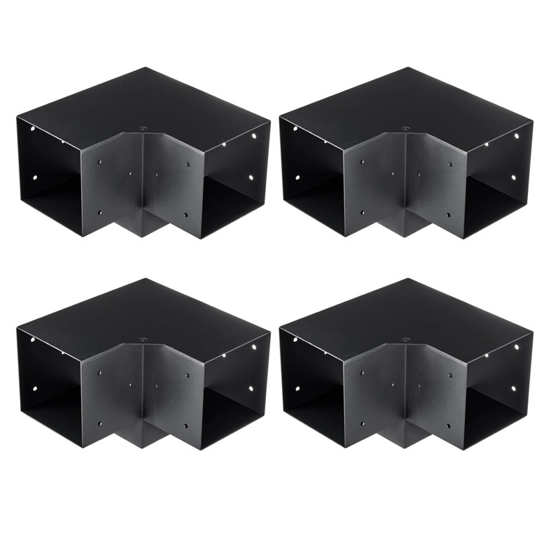 Quincaillerie en acier noir Stellweilan Tessberg, H 13 po x l 26 po x P 13 po