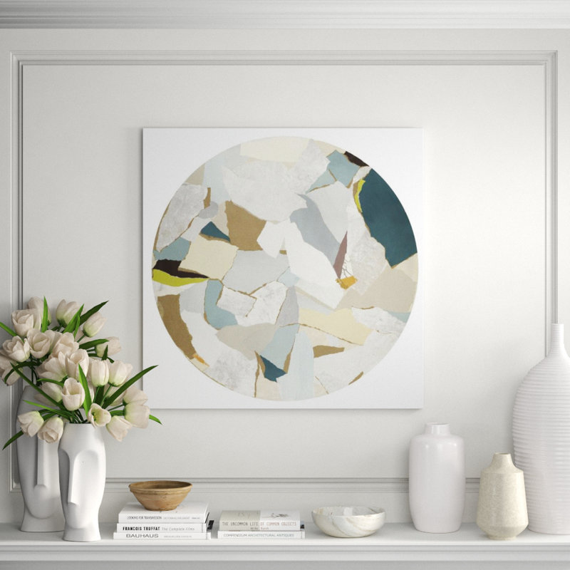 Radial Bliss III Print by Kyle Goderwis, Glass Coat, 36" H x 36" W