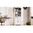 70 In Tall Bookshelf Farmhouse Bookcases With Doors And Drawer 6 Shelf Display Storage-1994626485