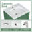 Bathroom Vanity with Sink and Adjustable Shelf-5898094
