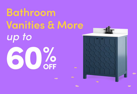 Bathroom Vanities & More up to 60% OFF