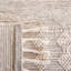 Tapis en laine / coton tissé à la main Angadveer de couleur ivoire / beige-2092742153