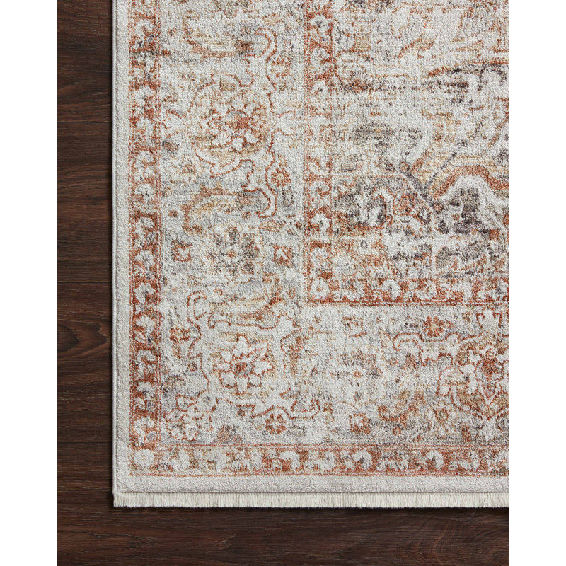 Ivory Sunset Elegance 2'7" x 10' Synthetic Runner Rug