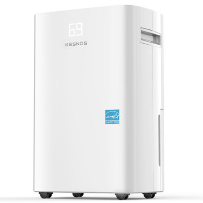 Déshumidificateur Energy Star pour les espaces jusqu'à 4 500 pieds carrés - Fonctionnement intelligent, options de drainage flexibles