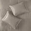 Édredon 7 pièces charmeuse taupe-128135084