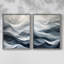 ABSTRACT Series CDLXVI - Reproduction encadrée de qualité supérieure - prête à être accrochée - aucun clou requis - aucun clou requis-41042564-41042619