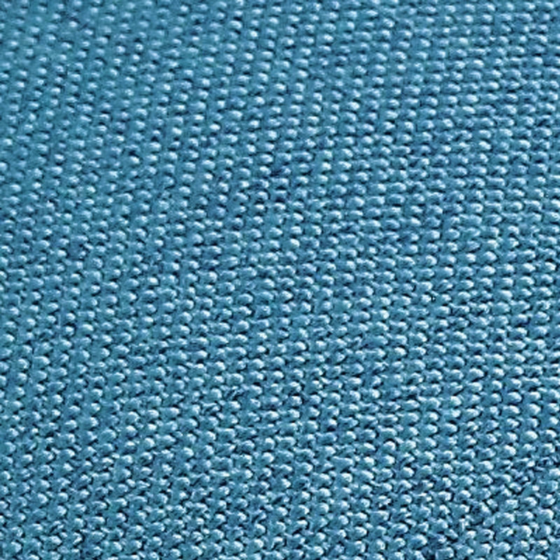 Banc rembourré en tissu avec rangement ouvert, Bleu