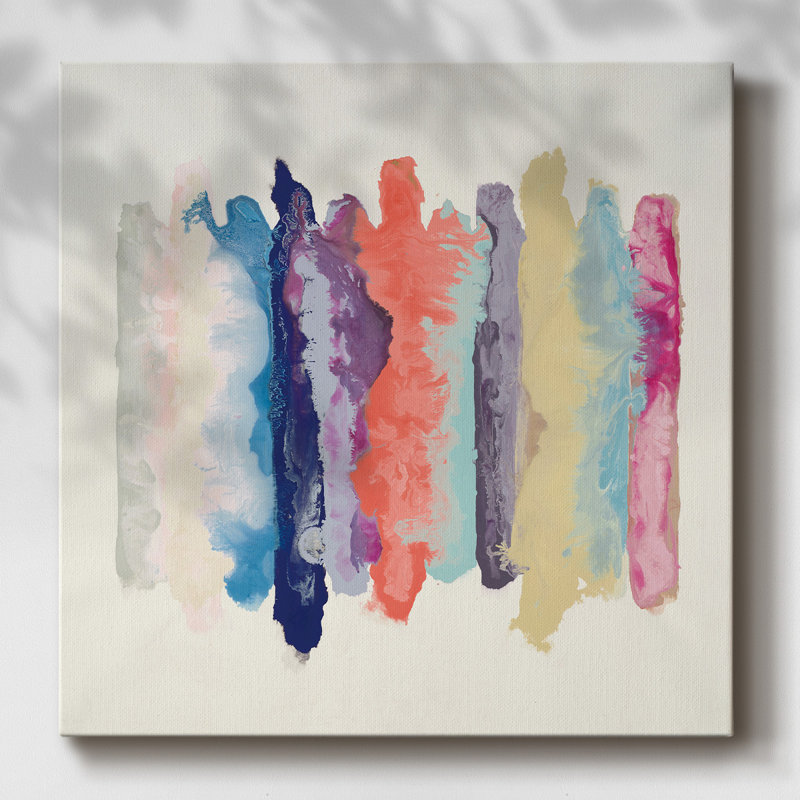 Flowing Energy I - Wrapped Canvas Print, 24" H x 24" W x 1.5" D