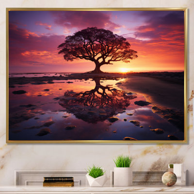 " Pink Tree Enchanted Twilight II "