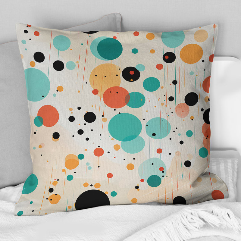 Coussin en polyester Modern Fusion, H 16 po x l 16 po