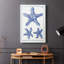 Étoiles de mer bleues - Cavas enveloppés de galerie-108823796