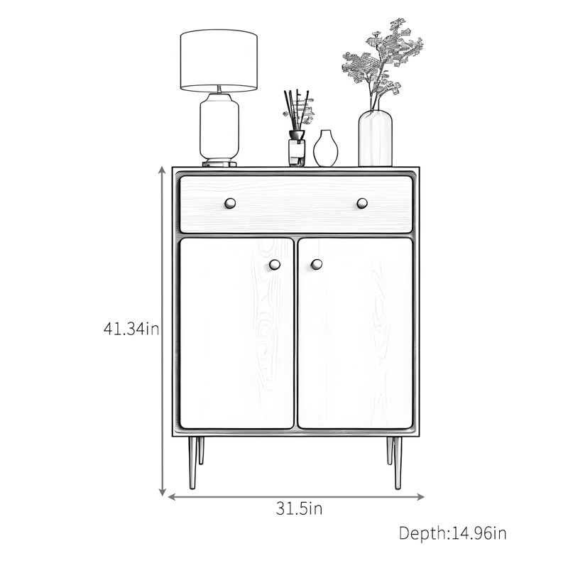 Simple Design Home Sideboard
