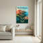 Villes et pays dans le style d'affiches de voyage rétro sur toile-68108273