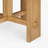 Santo Oak Round Solid Wood Base Dining Table