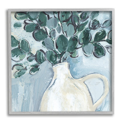 Art mural texturé giclée moderne par Eucalyptus