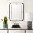 Allyzon Metal Flat Wall Mirror