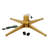 Home Heritage Rotating Tree Stand Base w/Stanley 7' Skinny Pencil Christmas Tree