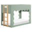 Lido Wave Convertible Low Loft Twin Bed-77460177