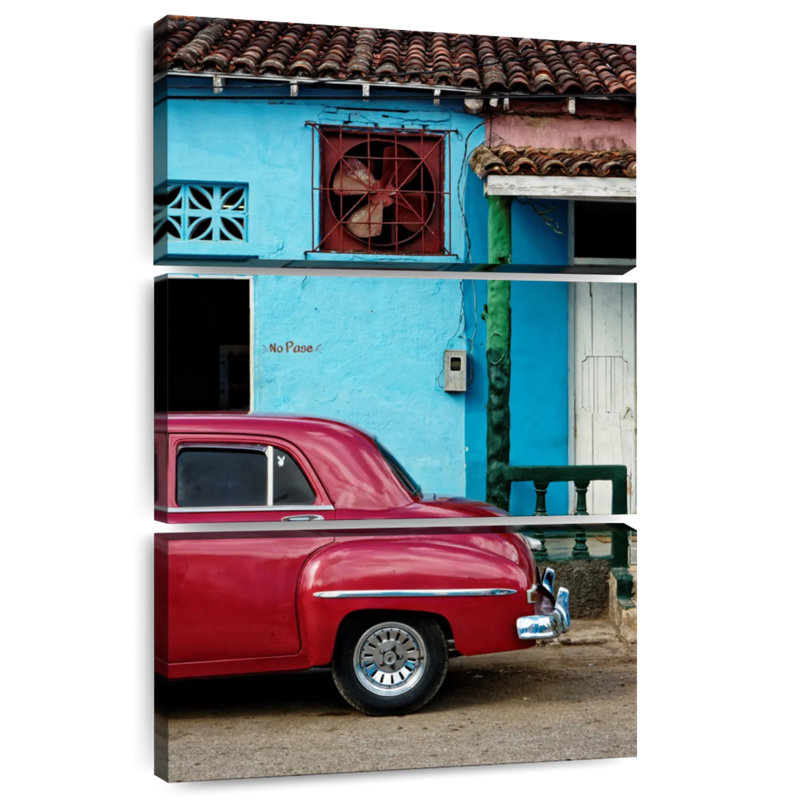 Mehar Vinales Vintage Car, 32" H x 20" W