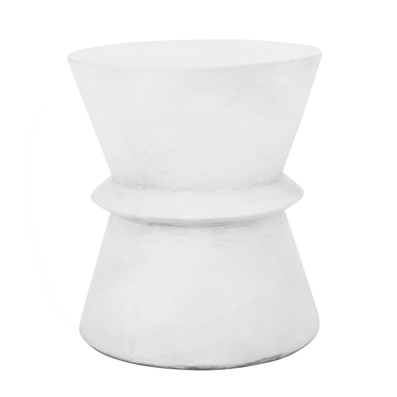 Outdoor Lightweight Concrete Side Table