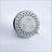 High-Pressure Rain Shower Head With 3 Spray Modes, 4 inch Fixed Bathroom Rainfall Showerhead With Adjustable Swivel Ball Joint, Bathroom Accessories-124802034