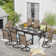 Argyri Square 8 - Person 82" Long Dining Set
