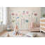 Papier peint floral prairie fantaisiste pastel amovible-246158984-246158987