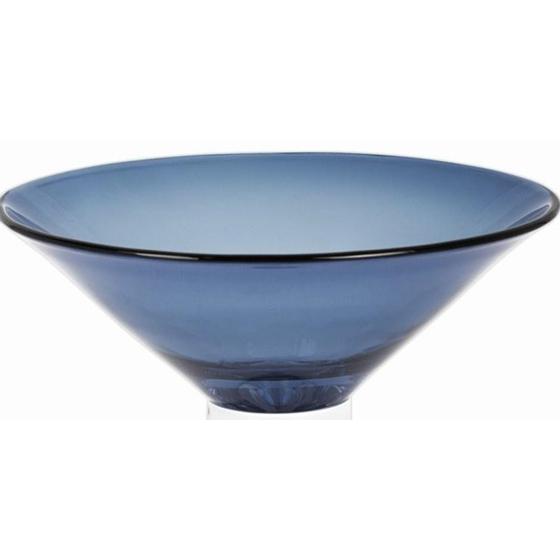 Monaco Fruit Bowl, Midnight Blue, 7" H x 12" W x 12" D