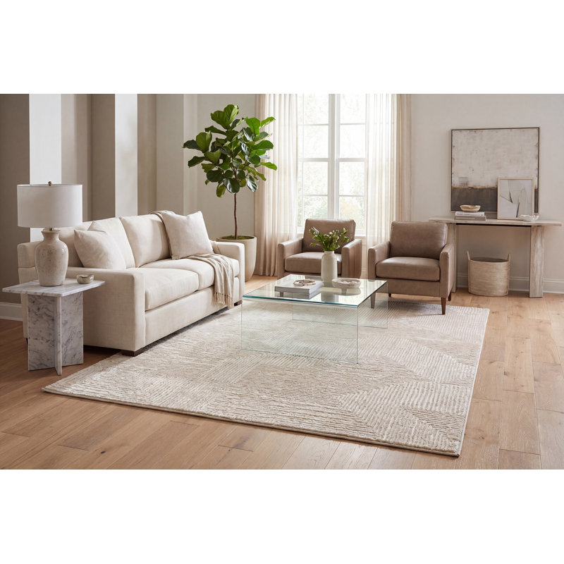 Tapis rectangulaire Kourin, Rectangle 7 pi 10 po x 9 pi 6 po
