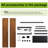 Hubing Electric Height Adjustable Standing Desk With 4 Lockable Casters, 2 Hooks, Big Mouse Pad-1691760722-1691760749