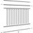 Providence Three Line Level Rail Kit White Porch And Stair Railings-45456251