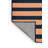 Machine Washable Horizontal Stripes Gray Area Rug-1667995128