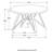 Birnson Round 50-inch SmartTop Dining Table Gunmetal