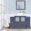  Ensemble de meuble-lavabo simple 60 "avec miroir 60"-62326229