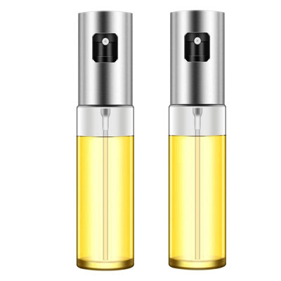 Glass Oil & Vinegar Cruet Set