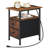 Table de bout avec 2 tiroirs non tissés et station de charge-114882408