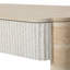 Table basse à plateau relevable, bureau moderne en bois avec rangement caché-129505334