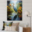 Décoration murale Lason Heron Silent Waters Pointillism I - Heron-1352194225-1352194233